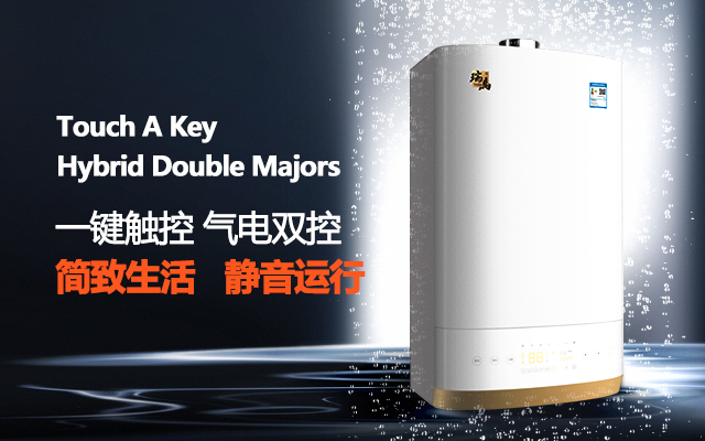 雙能源壁掛爐，省氣25%